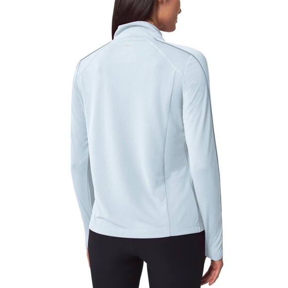 Mondetta Ladies' Quarter-Zip Pullover, Zippered Pockets, Light Blue, Small NWT - Picture 2 of 15